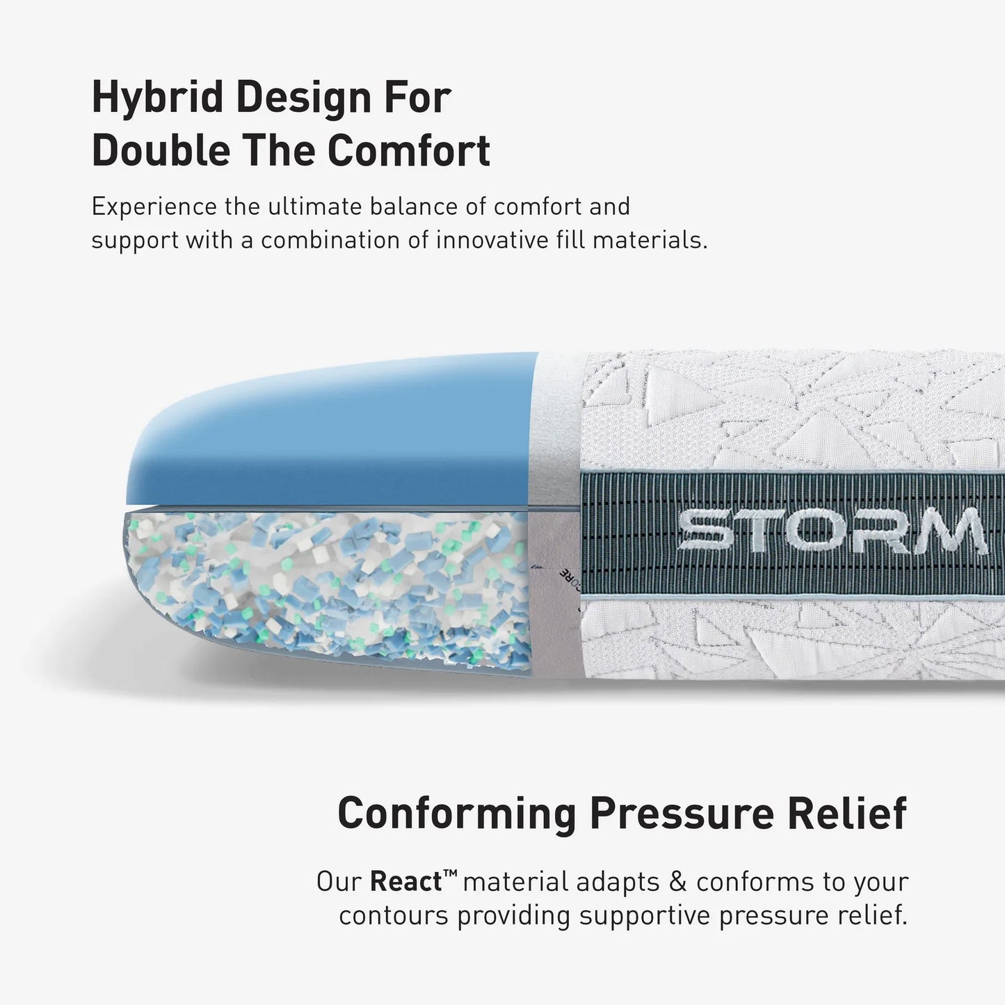 Storm Performance Pillow by Bedgear