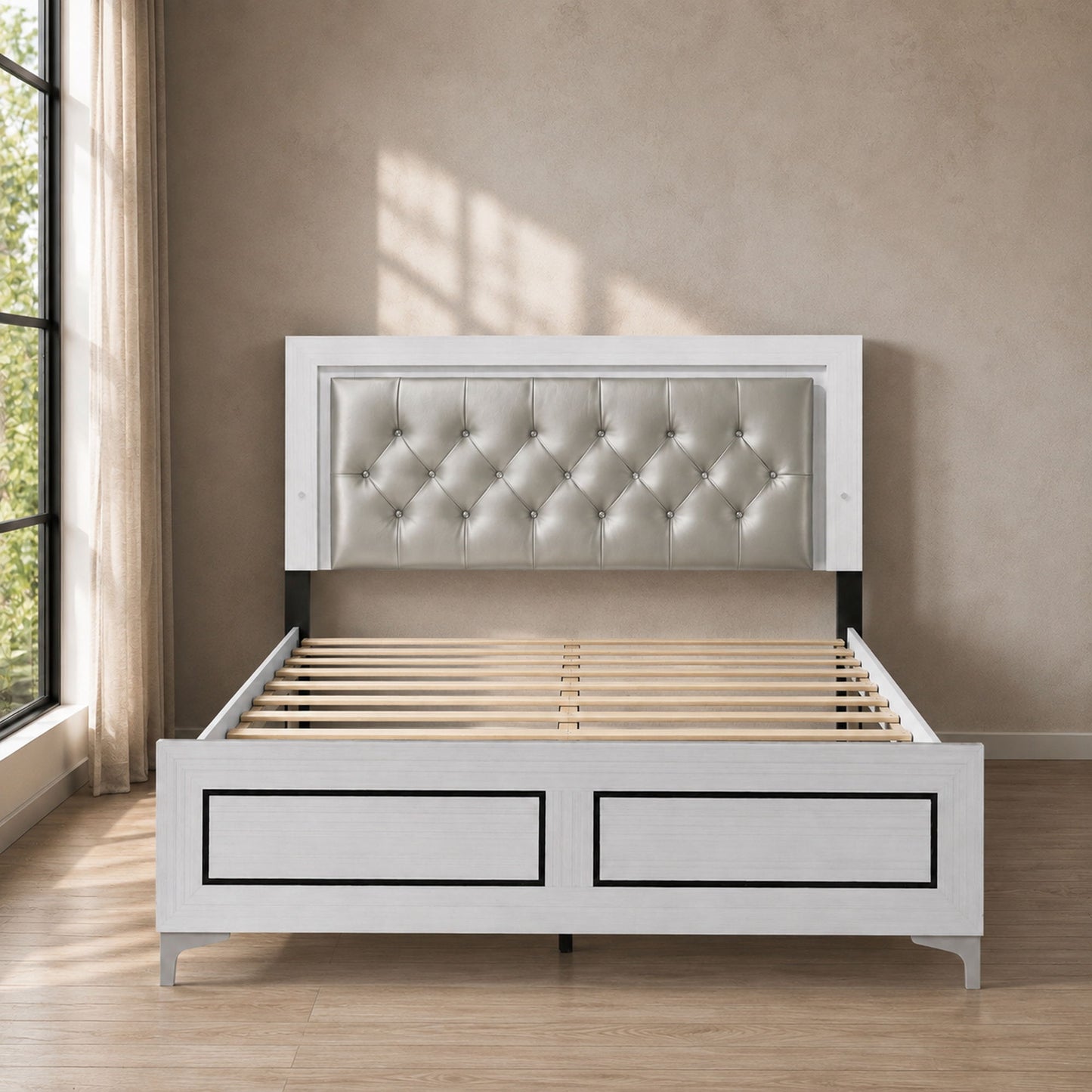 Casilda - Bed With LED Headboard
