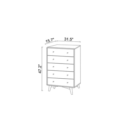 Caroline - Mid-Century, Modern Dresser