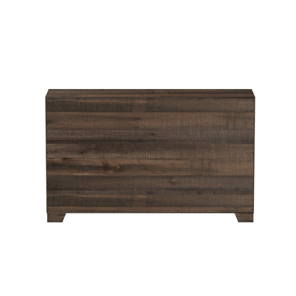 6 Drawer Dresser, Casual - Brown