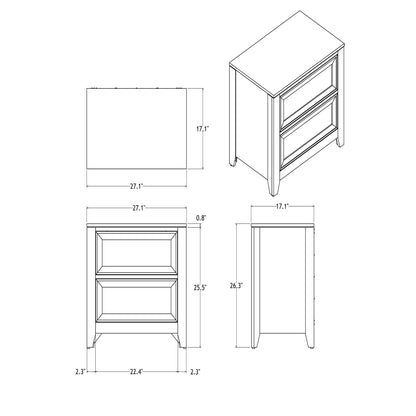 Melissa - Nightstand