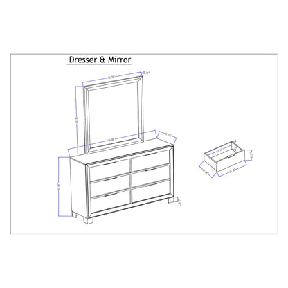 Callisie - Dresser With Spacious Drawers - Brown