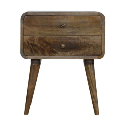 Curved Nightstand
