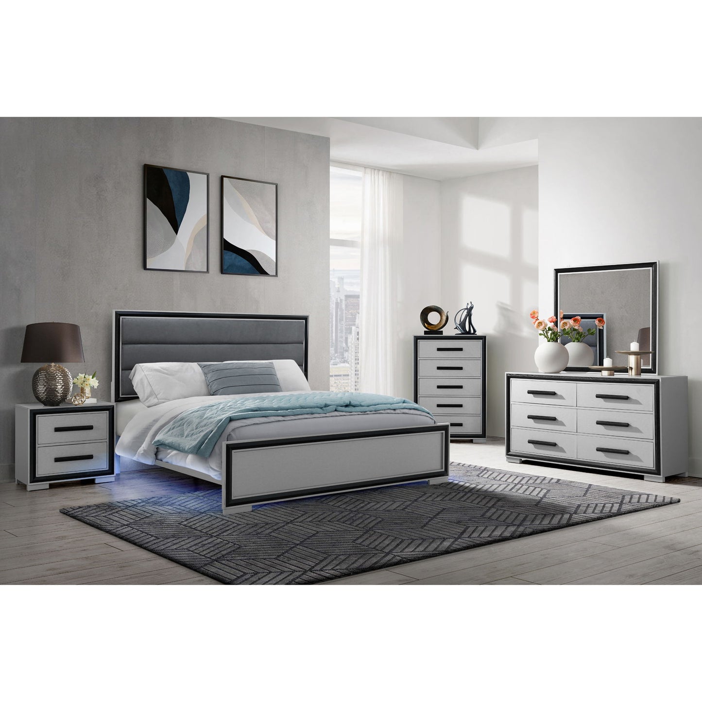 Adelaide - Chest 5 Drawer Storage Unit