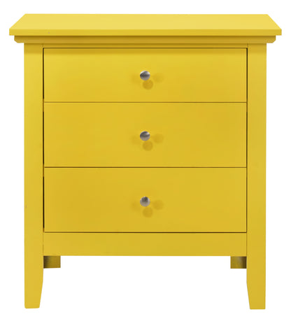 3 Drawer Nightstand & Dove Tailed Drawers