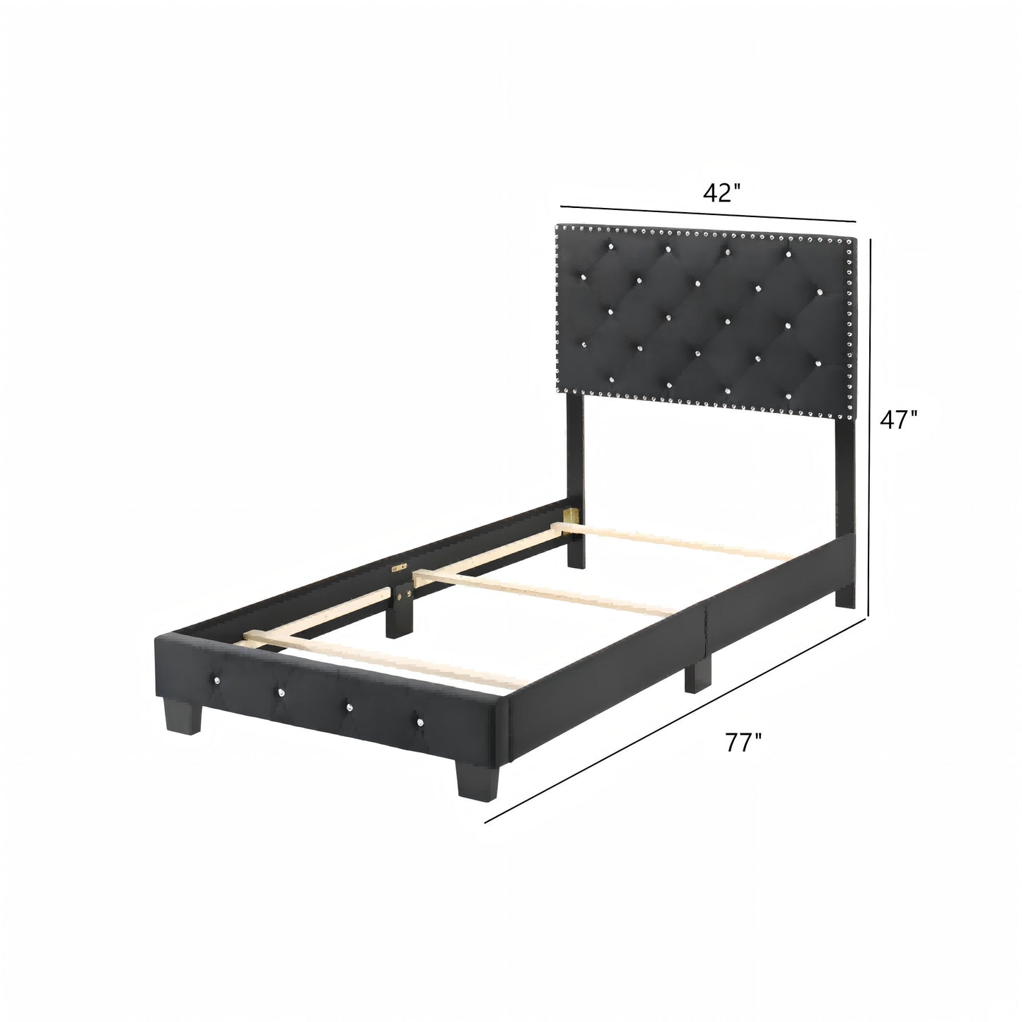 Luxurious Upholstered Bed