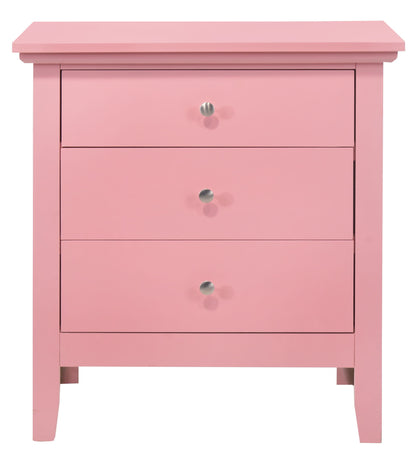 3 Drawer Nightstand & Dove Tailed Drawers