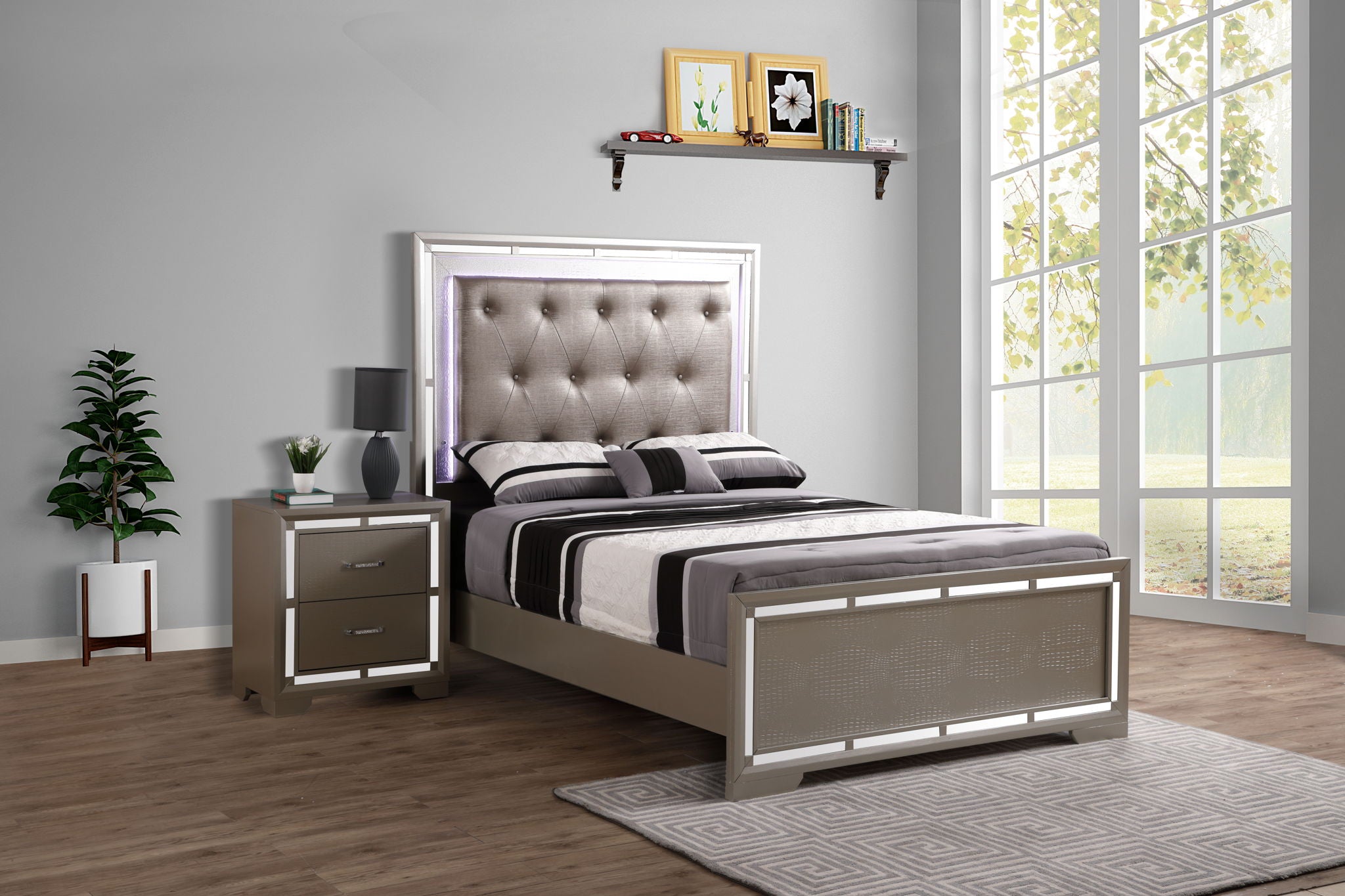 Alana - Stylish Bed - Thumbnail 4