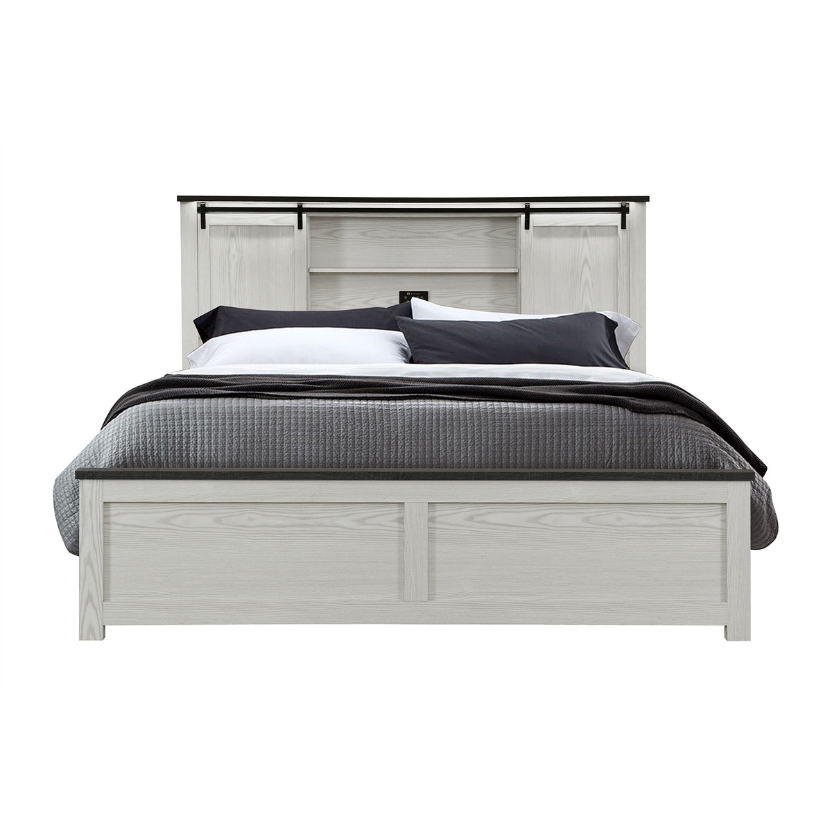 Avery - Bed With Bookcase Headboard