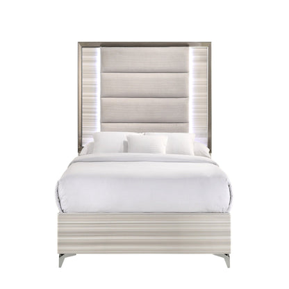 Star - Bed With LED Modern Design