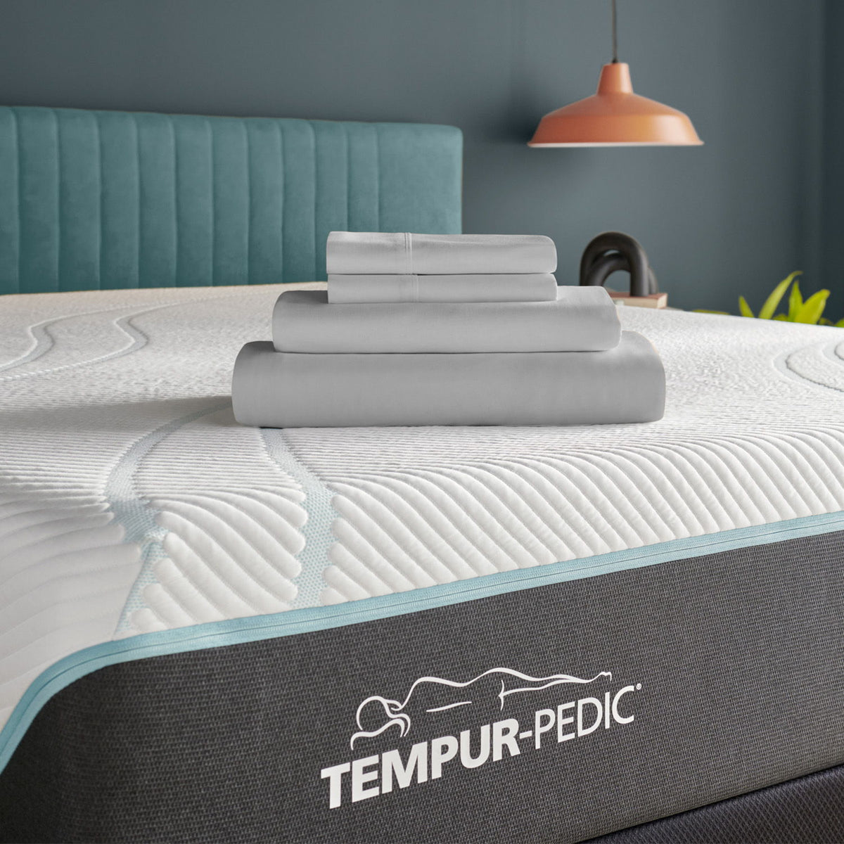 Linens - Tempur Classic Cotton Sheet Set - Sleepy Silver Mist
