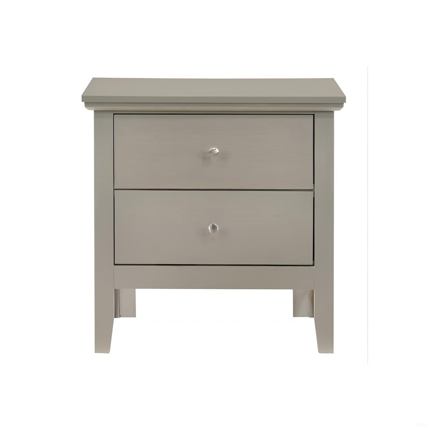 English Dovetailed Drawers Nightstand
