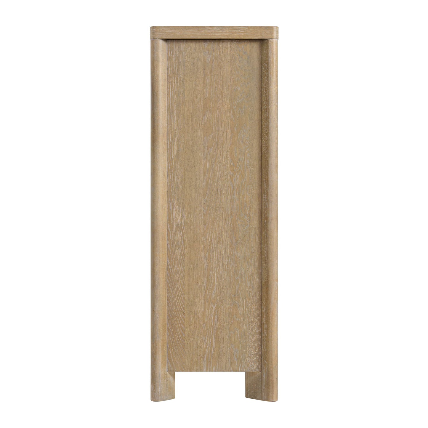 6 Drawer Chest - Tan - Solid Wood
