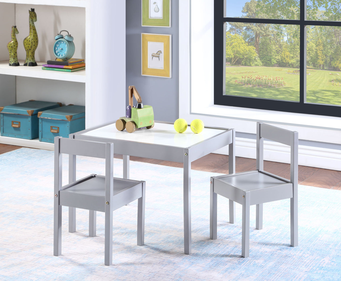 Gibson - 3 Piece Kids Table & 2 Chair Set